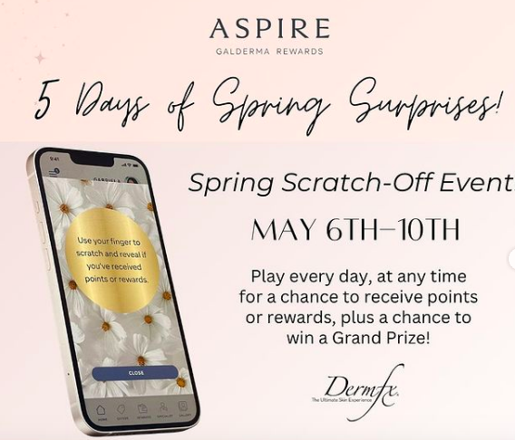 Sign up for an ASPIRE Account and Enter Sweepstakes